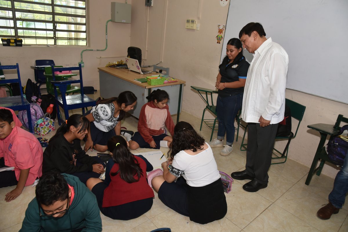 CAMPECHE SE SUMA AL ARRANQUE DE LA CAMPAÑA NACIONAL DE ESTRATEGIA EN EL AULA PARA LA PREVENCIÓN DE ADICCIONES