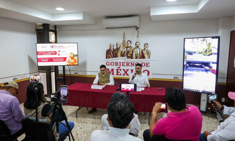 INICIA PERÍODO DE REGISTRO PARA INCORPORACIÓN A PENSIÓN DE PERSONAS CON DISCAPACIDAD EN CAMPECHE