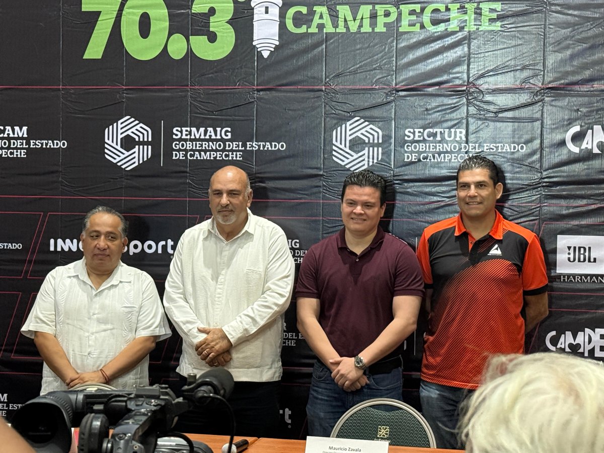 CAMPECHE SE PREPARA PARA LA SEXTA EDICIÓN DEL IRONMAN 70.3