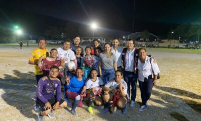 FOMENTAN EL DEPORTE CON PARTIDO AMISTOSO EN ISLA AGUADA