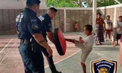 PROMUEVEN SEGURIDAD, PREVENCIÓN Y DEFENSA PERSONAL EN ISLA ARENA