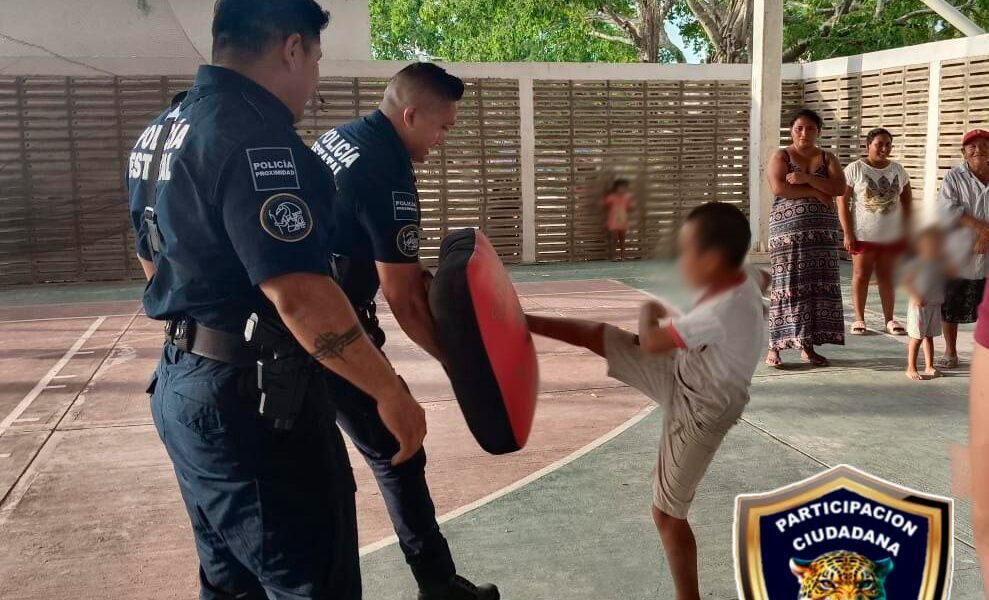 PROMUEVEN SEGURIDAD, PREVENCIÓN Y DEFENSA PERSONAL EN ISLA ARENA
