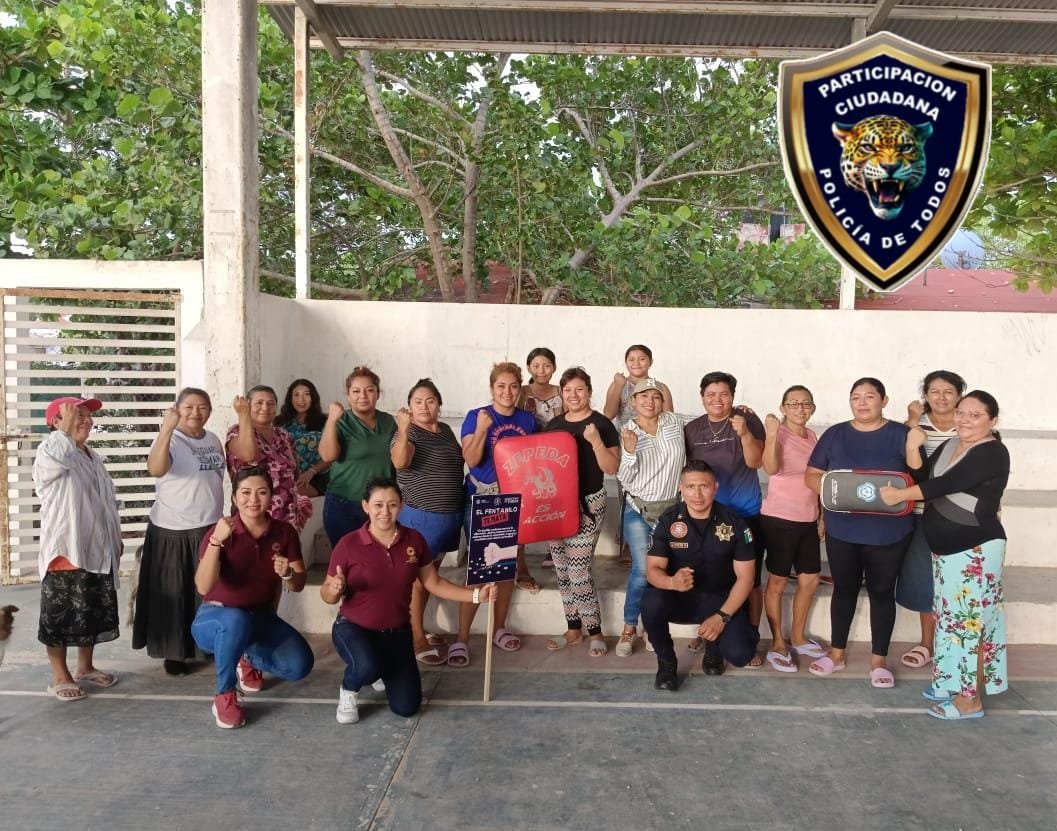 PROMUEVEN SEGURIDAD, PREVENCIÓN Y DEFENSA PERSONAL EN ISLA ARENA