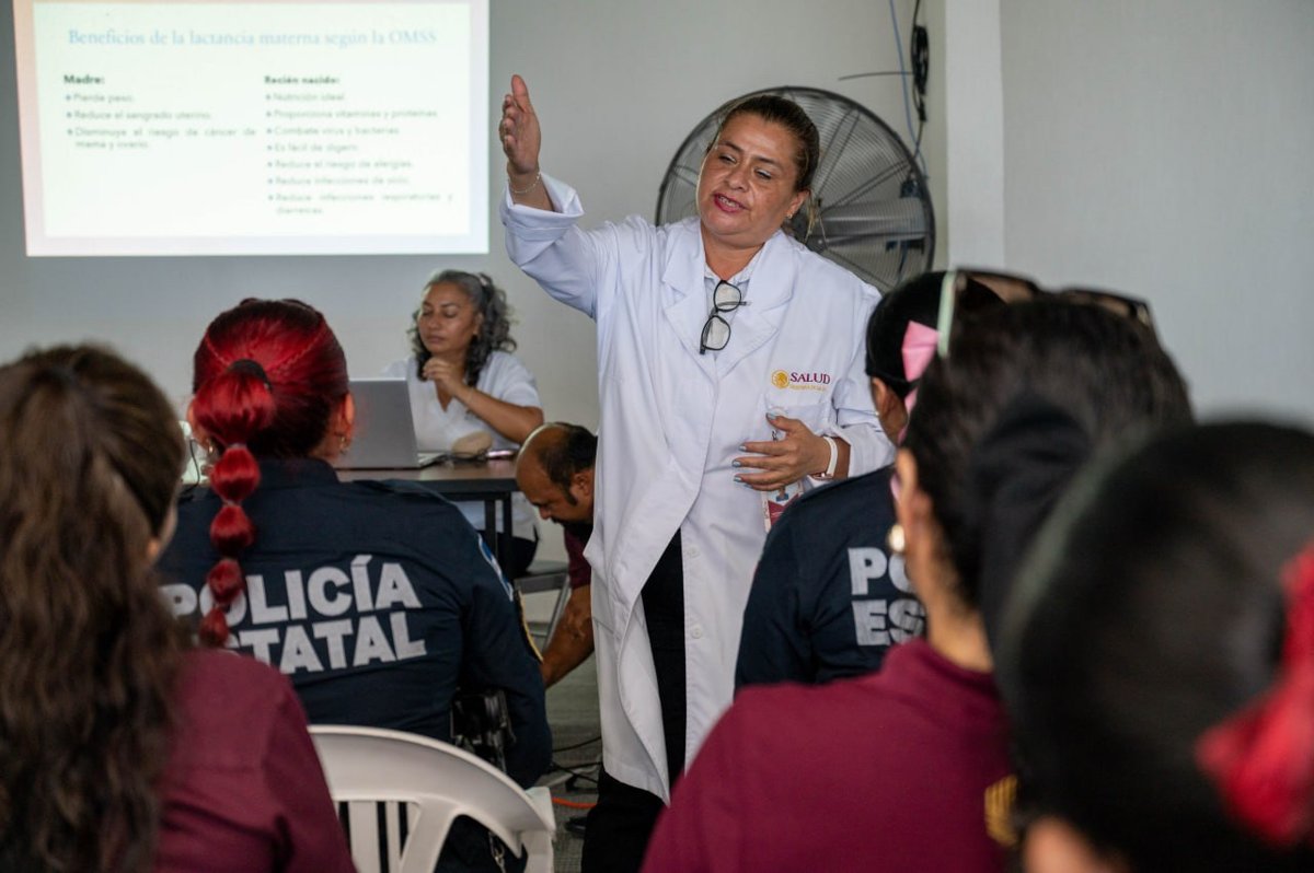 SPSC OFRECE PLÁTICA CON MOTIVO DE LA SEMANA DE LA LACTANCIA MATERNA