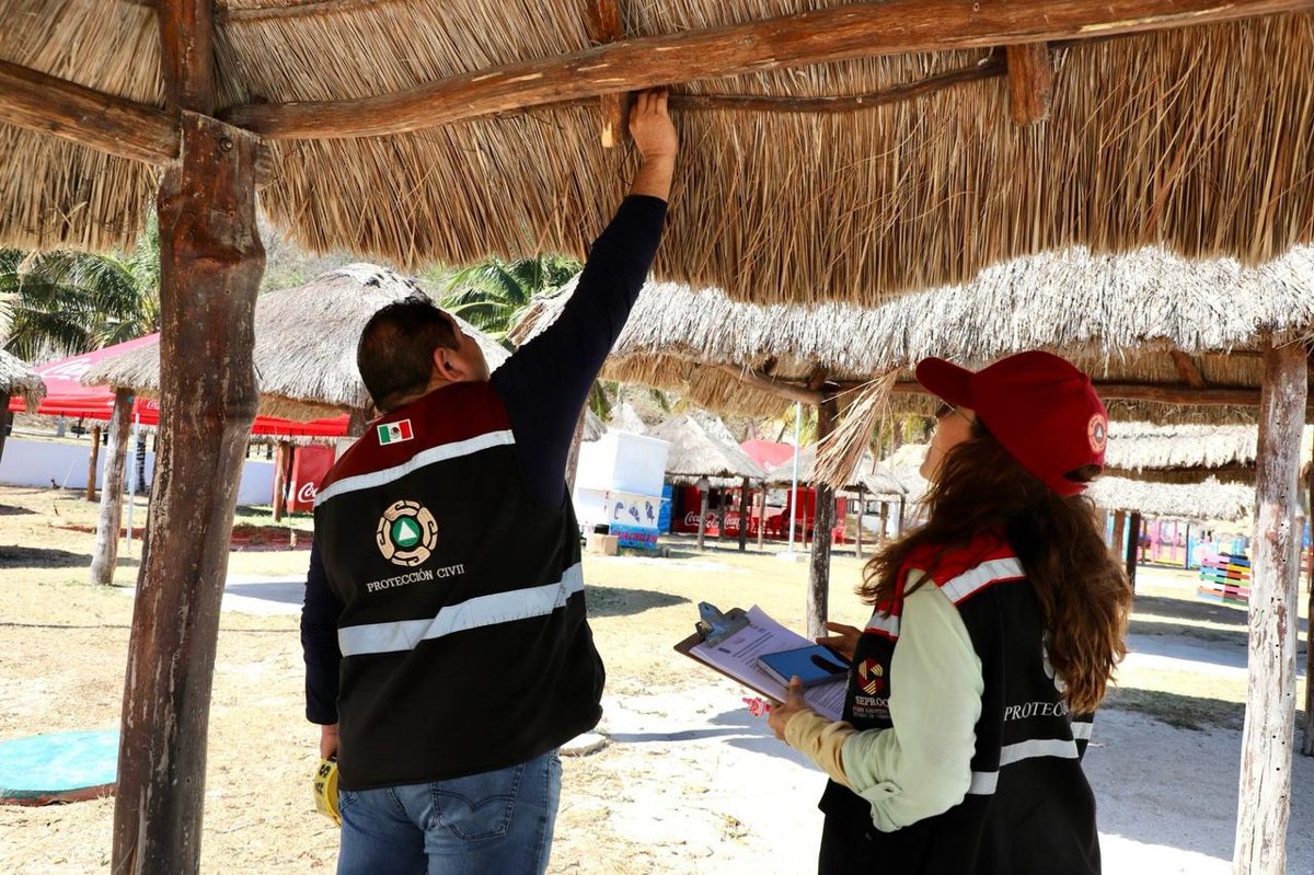 SE REALIZAN RECORRIDOS DE VERIFICAN EN EL BALNEARIO INCLUSIVO PLAYA BONITA