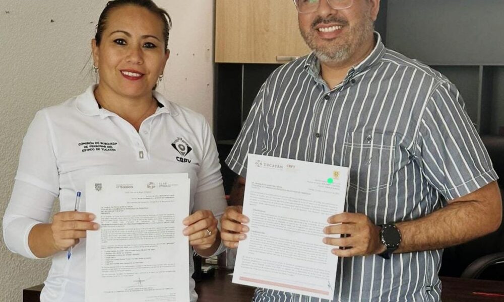 LA COMISIÓN DE CAMPECHE Y YUCATÁN SUMAN ESFUERZOS PARA APOYAR EN LA BÚSQUEDA DE PERSONAS