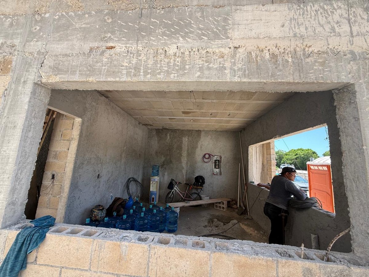 AVANZA CONSTRUCCIÓN DE LA SUBESTACIÓN DE BOMBEROS EN LA COL SOLIDARIDAD NACIONAL, EN SAN FRANCISCO DE CAMPECHE