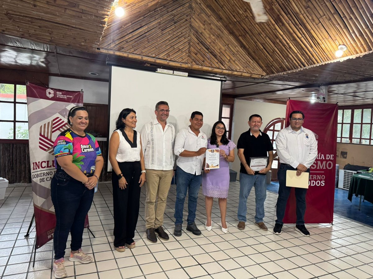 CLAUSURA DEL TALLER DE LENGUA DE SEÑAS MEXICANA PARA PRESTADORES DE SERVICIOS TURÍSTICOS DE LOS PUEBLOS MÁGICOS DE CAMPECHE