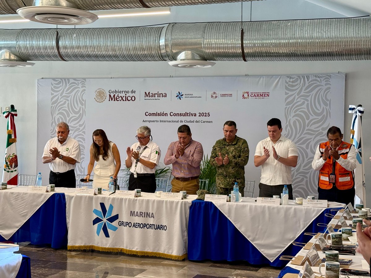 SE LLEVÓ A CABO LA PRIMERA COMISIÓN CONSULTIVA DEL AEROPUERTO INTERNACIONAL DE CIUDAD DEL CARMEN