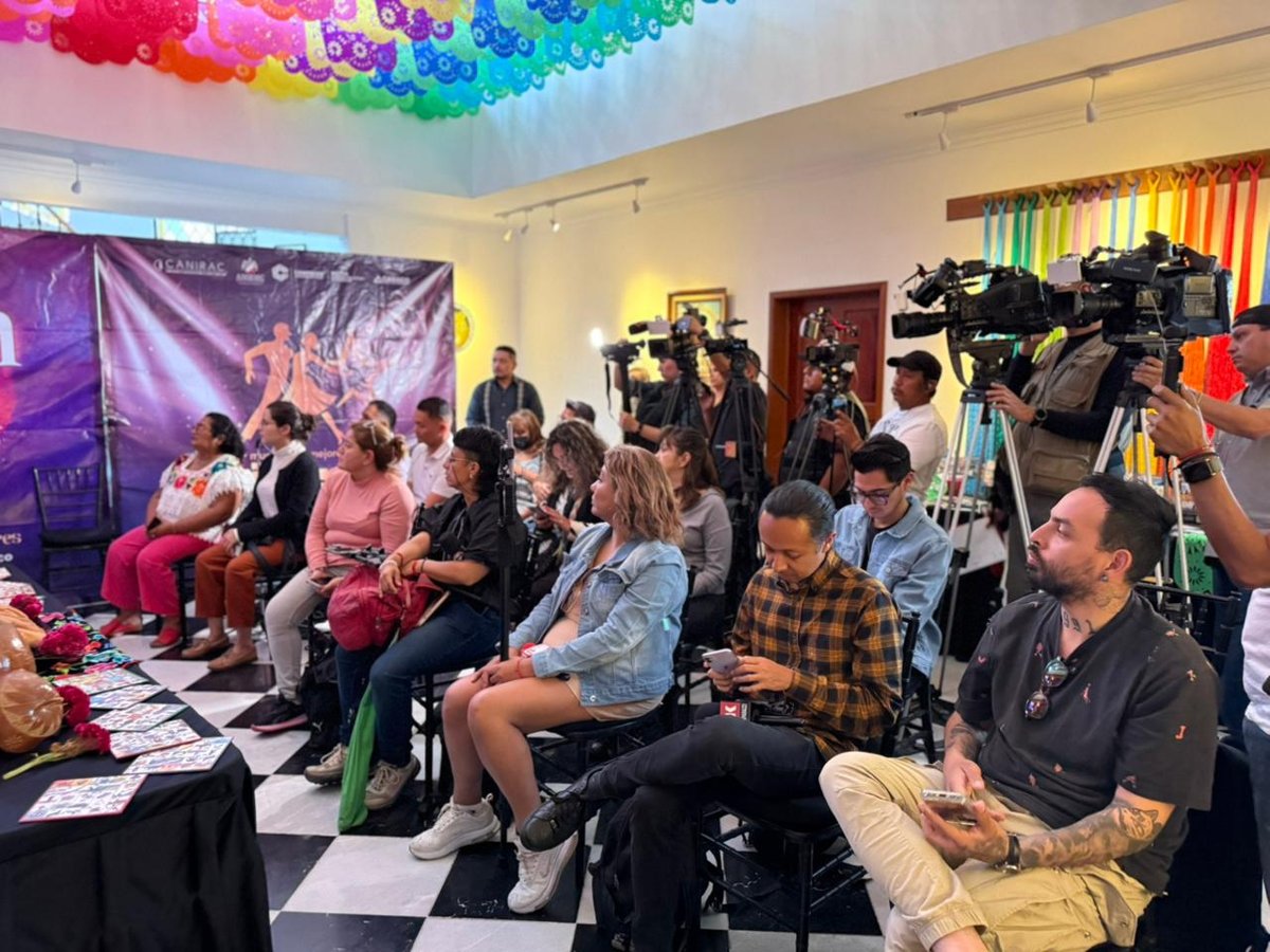 CAMPECHE PROMUEVE SUS TRADICIONES CON EL FESTIVAL DE DÍA DE MUERTOS 2025 ANTE MEDIOS EN LA CIUDAD DE MÉXICO