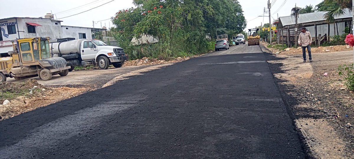 PAVIMENTACIÓN Y MANTENIMIENTO DE DIVERSAS CALLES EN LA LOCALIDAD DE CIUDAD DEL CARMEN, CARMEN