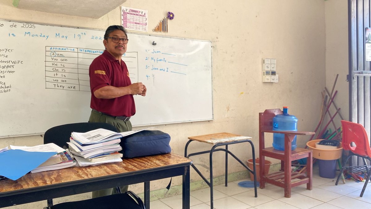 ICAT PLANTEL ESCÁRCEGA FORTALECE LOS CONOCIMIENTOS DEL IDIOMA INGLÉS EN LA COMUNIDAD DE MATAMOROS CON EL CURSO “WHAT’S UP ENGLISH 1”