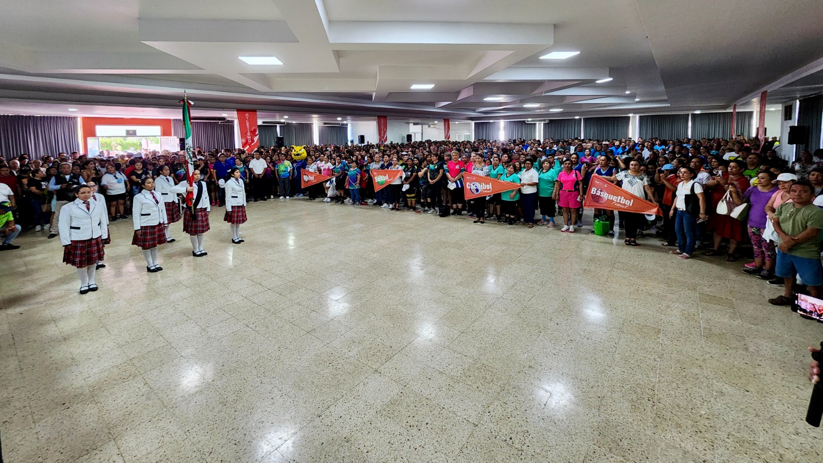 Inauguran Encuentro Deportivo, Artístico Y Cultural Del Snte