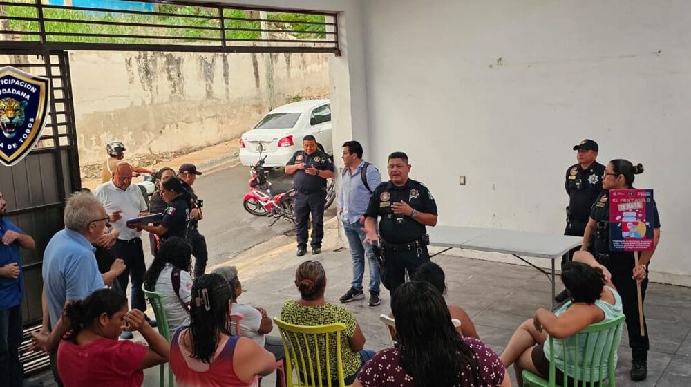 POLICÍA ESTATAL FORTALECE LA PROXIMIDAD CIUDADANA EN LA COLONIA KANISTÉ