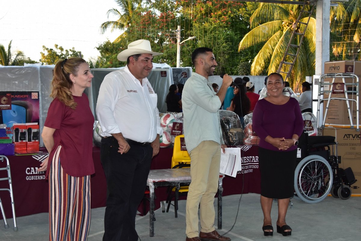 BIENESTAR ENTREGA APOYOS A FAMILIAS DE 18 EJIDOS DE CANDELARIA