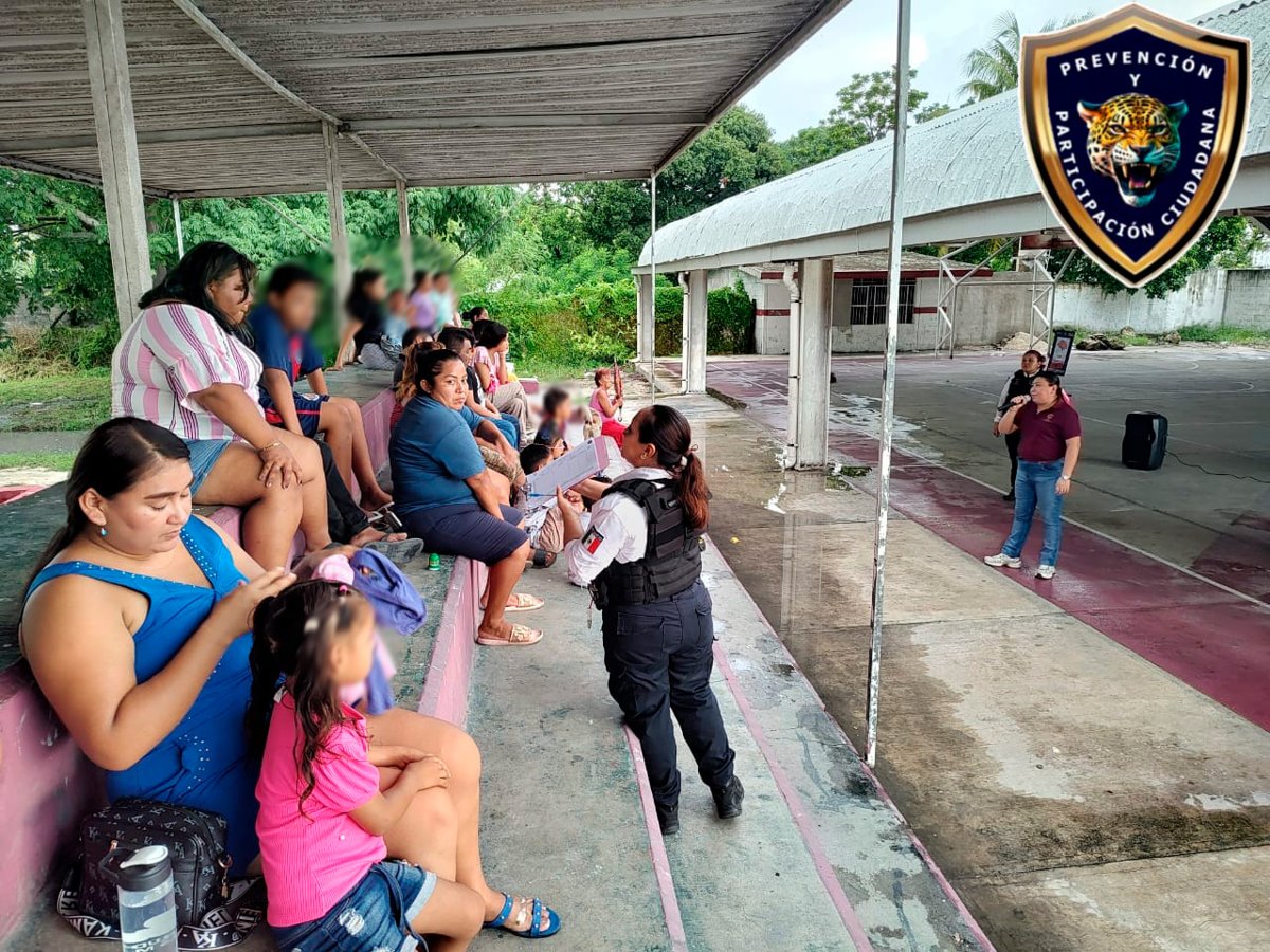 JORNADA DE PREVENCIÓN VECINAL EN LA JOYA, CHAMPOTÓN