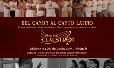EL CORO VOCES DEL CLAUSTRO OFRECE PROGRAMA DEL CANON AL CANTO LATINO