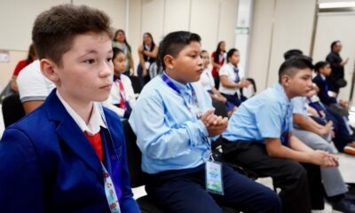 NIÑAS Y NIÑOS ALZAN LA VOZ EN EL CONCURSO DE ORATORIA RUMBO A LA XXIII LEGISLATURA INFANTIL 2025