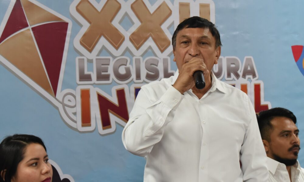 CÉSAR NOEL CAMBRANO TUN, PRESIDENTE DE LA XXII LEGISLATURA INFANTIL 2024