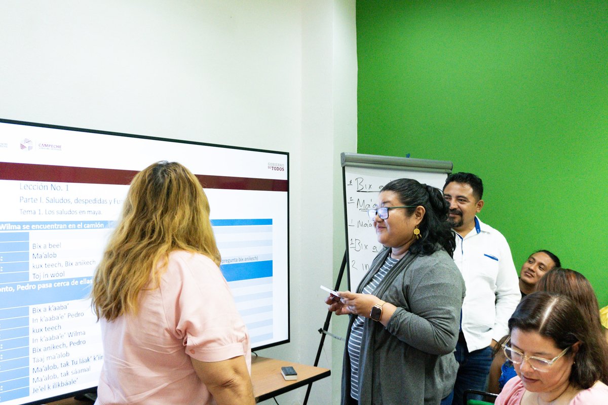 INICIAN CLASES DE LENGUA MAYA EN COLONIAS DE CAMPECHE