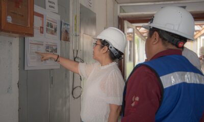 SUPERVISAN TRABAJOS DE REHABILITACIÓN DEL LABORATORIO ESTATAL DE SALUD PÚBLICA