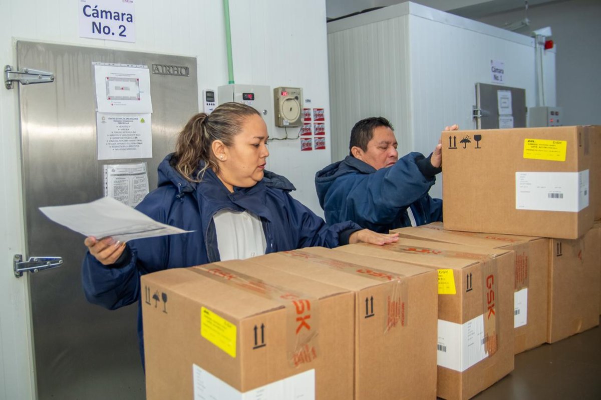 LLEGAN VACUNAS PARA REFORZAR COBERTURA EN EL ESTADO