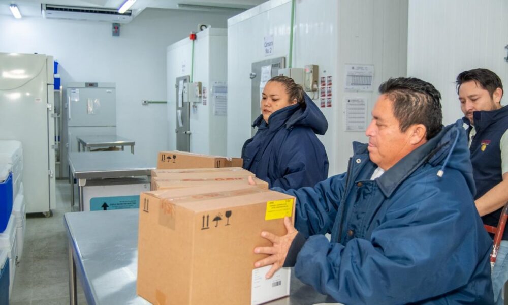 LLEGAN VACUNAS PARA REFORZAR COBERTURA EN EL ESTADO