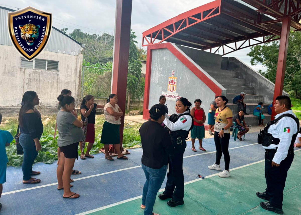 SUBSECRETARÍA DE PARTICIPACIÓN CIUDADANA Y PREVENCIÓN DEL DELITO LLEGA A MAYATECUN II