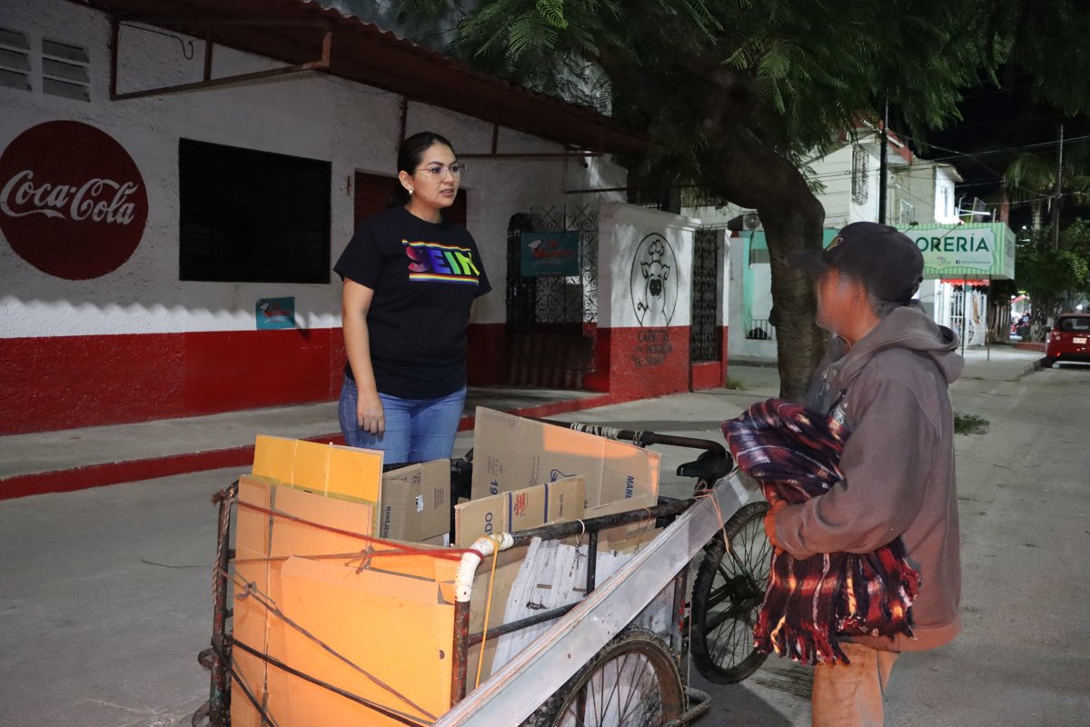 SECRETARÍA DE INCLUSIÓN ACTIVA RESPUESTA HUMANA ANTE EL FRENTE FRÍO 32 PARA PROTEGER A PERSONAS EN SITUACIÓN DE CALLE EN CAMPECHE
