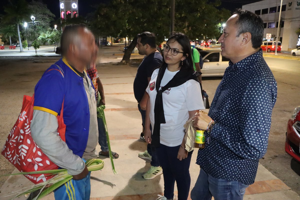 SECRETARÍA DE INCLUSIÓN ACTIVA BRIGADA DE MAPEO PARA ATENDER A PERSONAS EN SITUACIÓN DE CALLE EN CAMPECHE