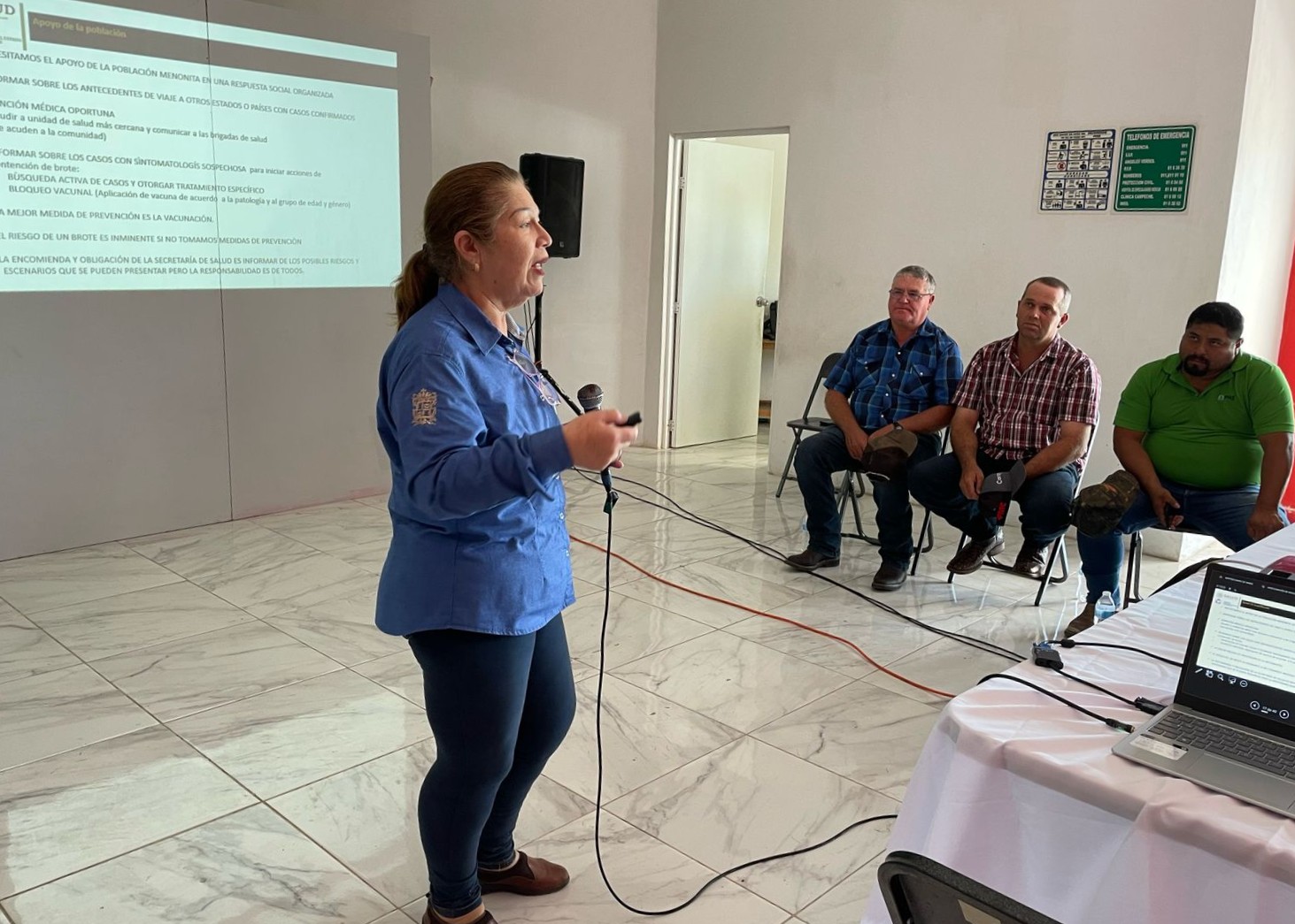 FORTALECERÁN CAMPAÑAS DE VACUNACIÓN EN COMUNIDADES MENONITAS