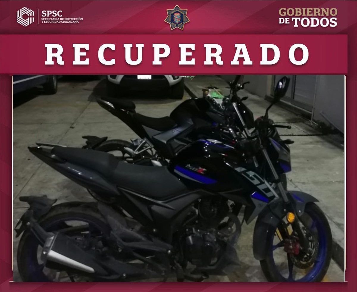 POLICÍA ESTATAL ASEGURA DOS MOTOCICLETAS CON REPORTE DE ROBO EN CIUDAD DEL CARMEN