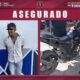 MOTOCICLETA ASEGURADA DURANTE PATRULLAJE PREVENTIVO