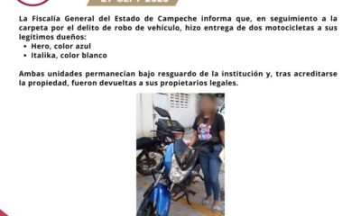 ENTREGA DE VEHÍCULOS