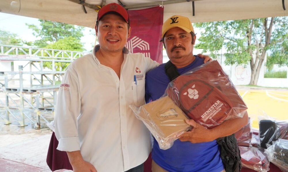 BIENESTAR ENTREGA DE KITS DE TRABAJO A TRAVÉS DEL PROYECTO EMPRENDER CONTIGO