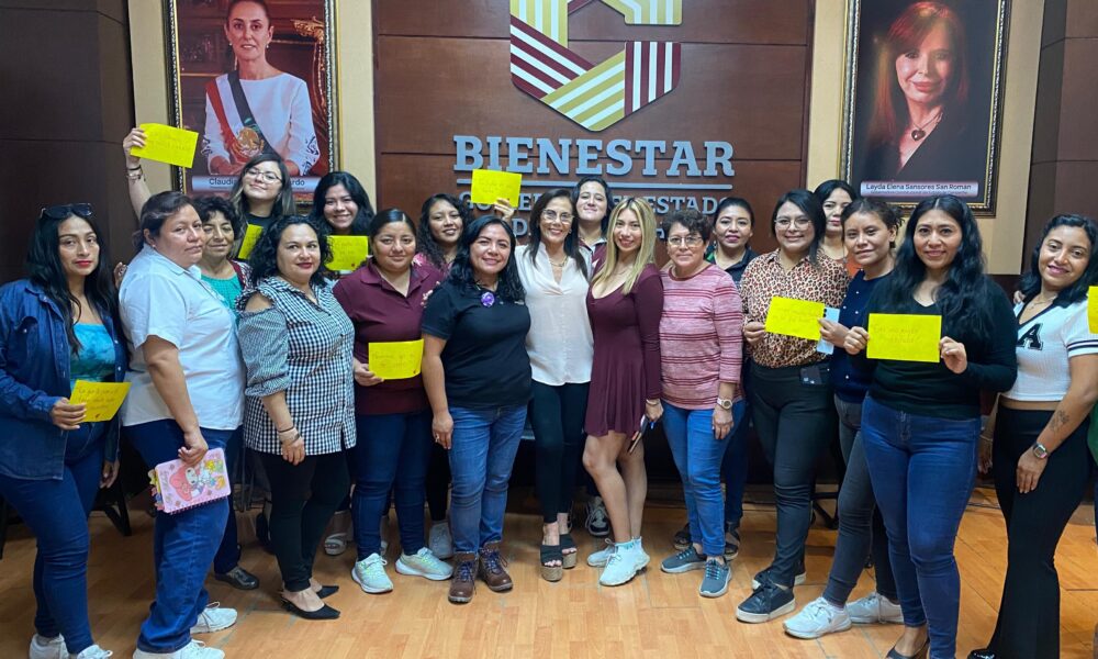 BIENESTAR IMPARTE CHARLA “MUJERES APOYANDO A MUJERES”
