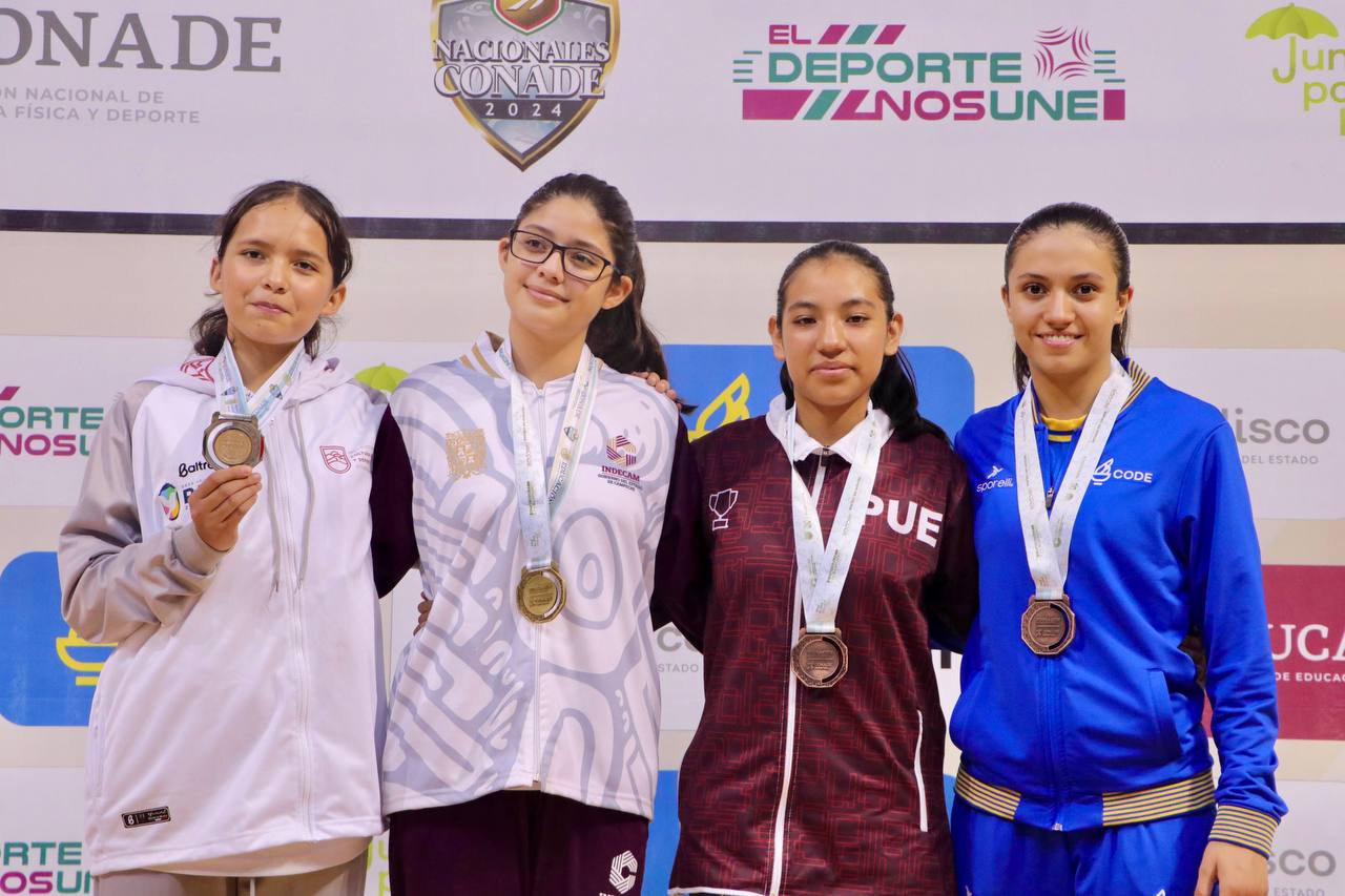 DOS OROS Y UN BRONCE PARA CAMPECHE EN NACIONALES CONADE DE KARATE DO