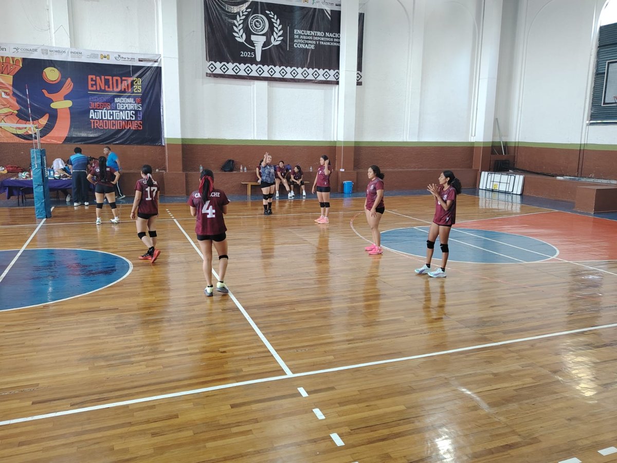PLATA PARA CAMPECHE EN EL ENCUENTRO NACIONAL DEPORTIVO INDÍGENA