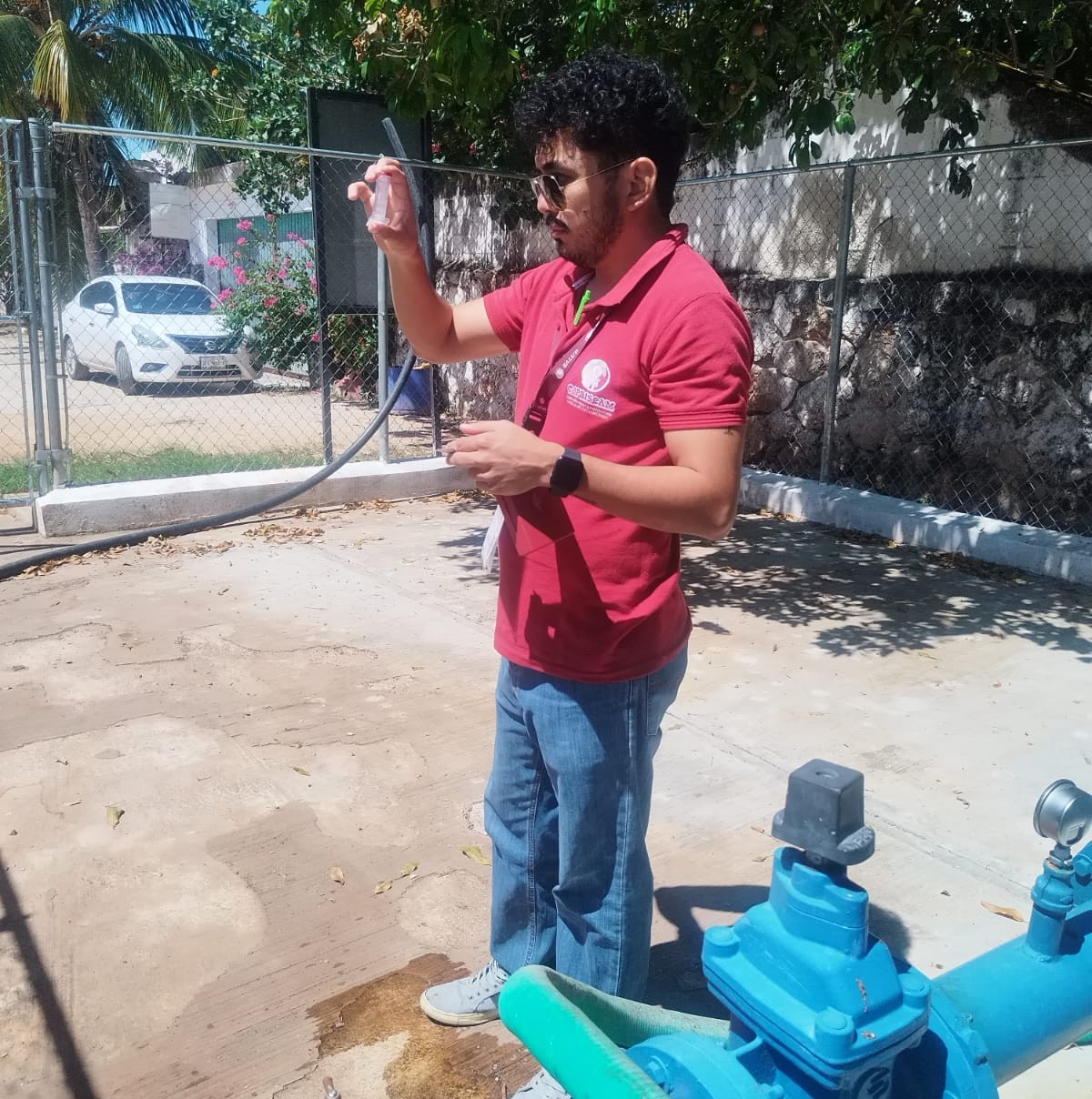 REALIZA COPRISCAM MONITOREOS DE CLORACIÓN DE AGUA Y ACCIONES DE FOMENTO SANITARIO