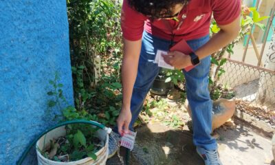 REALIZA COPRISCAM MONITOREOS DE CLORACIÓN DE AGUA Y ACCIONES DE FOMENTO SANITARIO