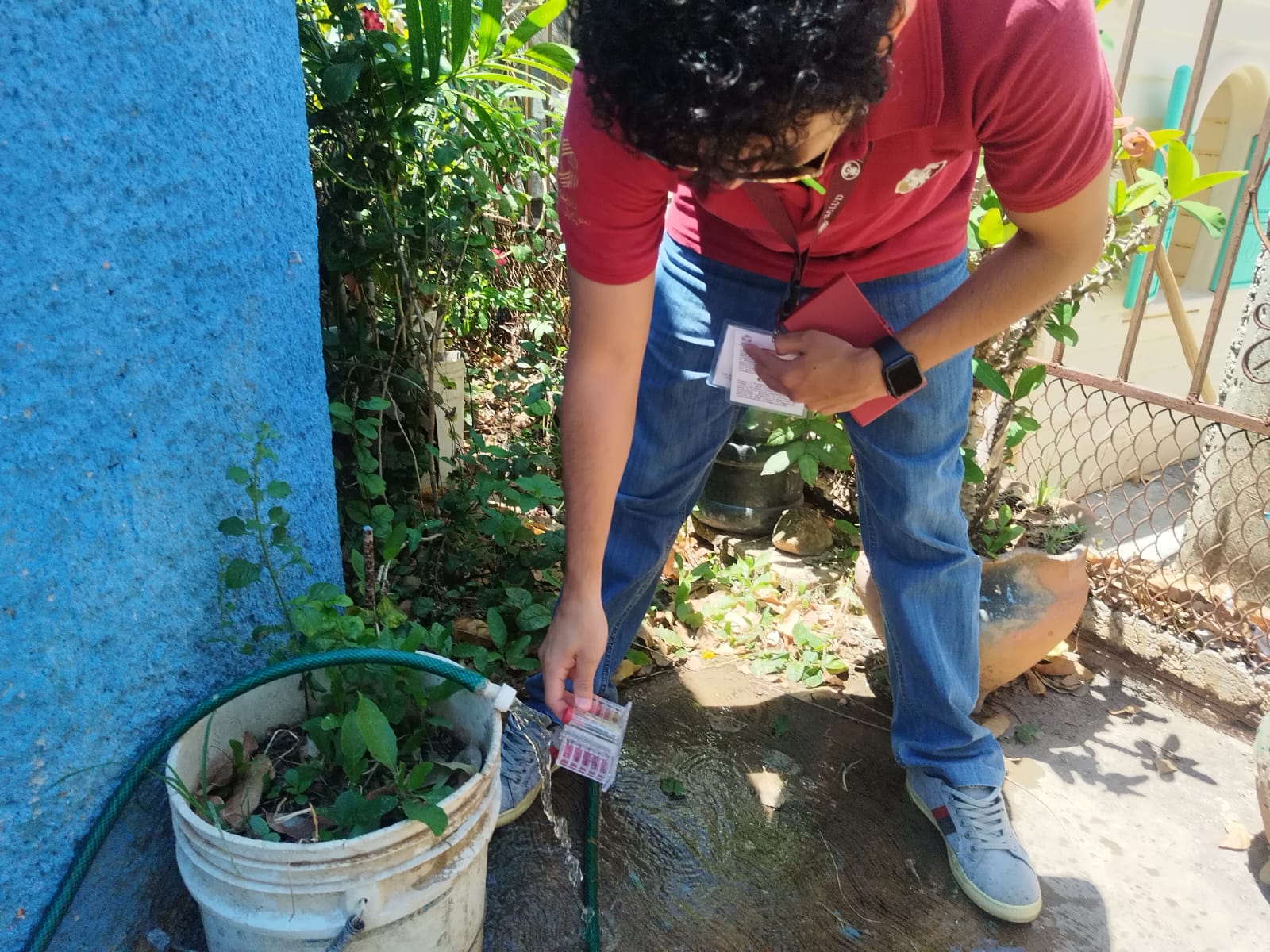 REALIZA COPRISCAM MONITOREOS DE CLORACIÓN DE AGUA Y ACCIONES DE FOMENTO SANITARIO