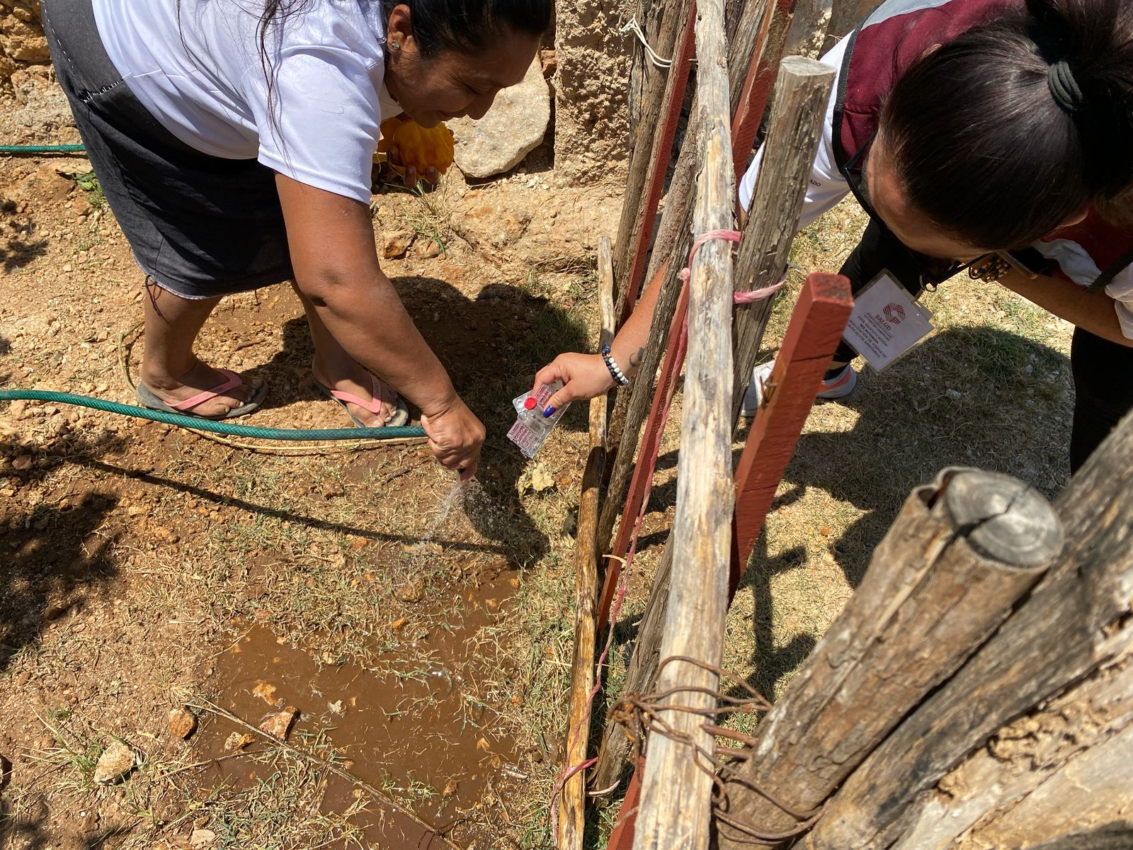 REALIZA COPRISCAM MONITOREOS DE CLORACIÓN DE AGUA Y ACCIONES DE FOMENTO SANITARIO