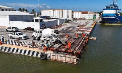 SE INVIERTEN 2.5 MDP. EN MODERNIZACIÓN DEL MUELLE 16 DEL PUERTO ISLA DEL CARMEN