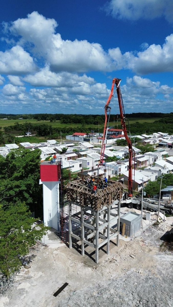 CAPAE CON GRAN AVANCE EN EL PROYECTO “SISTEMA DE DISTRIBUCIÓN Y ALMACENAMIENTO DE LA COLONIA NUEVA ESPERANZA, MUNICIPIO DE CANDELARIA”