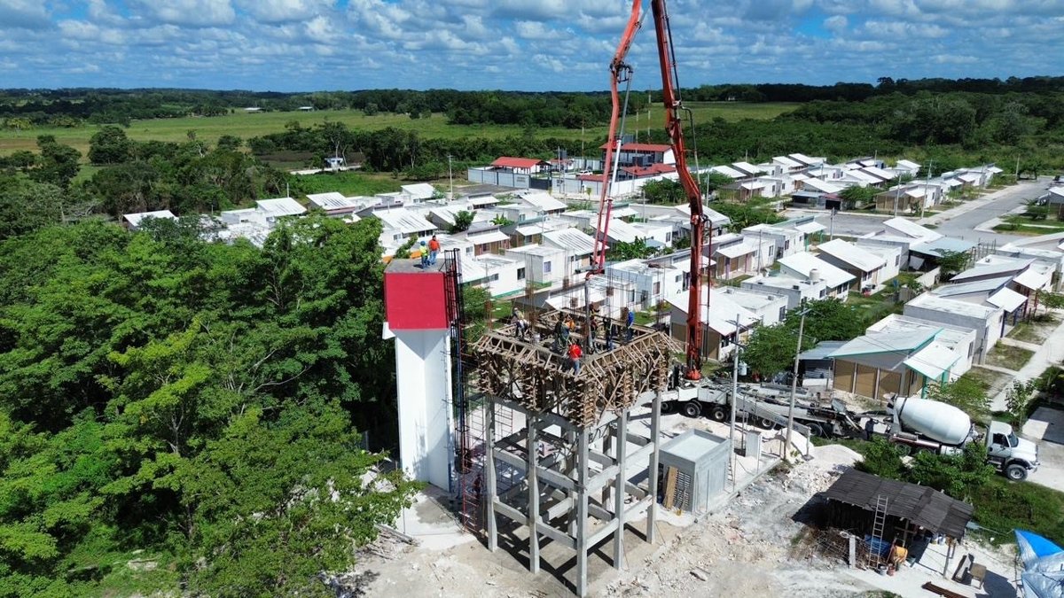 CAPAE CON GRAN AVANCE EN EL PROYECTO “SISTEMA DE DISTRIBUCIÓN Y ALMACENAMIENTO DE LA COLONIA NUEVA ESPERANZA, MUNICIPIO DE CANDELARIA”