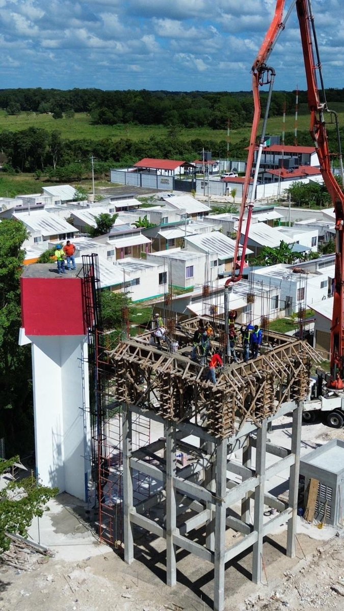 CAPAE CON GRAN AVANCE EN EL PROYECTO “SISTEMA DE DISTRIBUCIÓN Y ALMACENAMIENTO DE LA COLONIA NUEVA ESPERANZA, MUNICIPIO DE CANDELARIA”