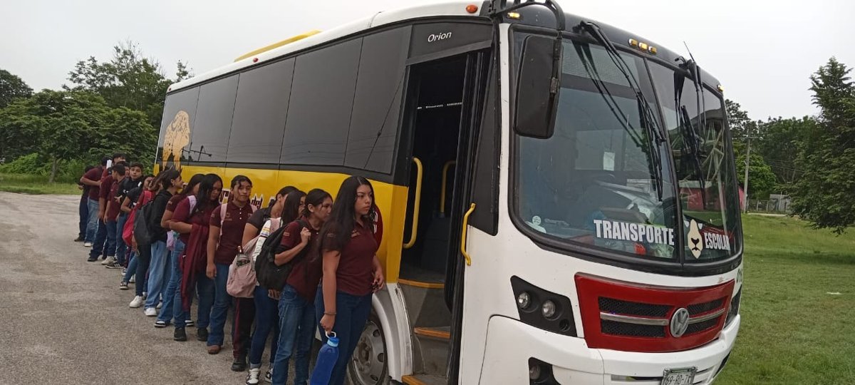 AMPLÍA SEDUC COBERTURA DE TRANSPORTE ESCOLAR