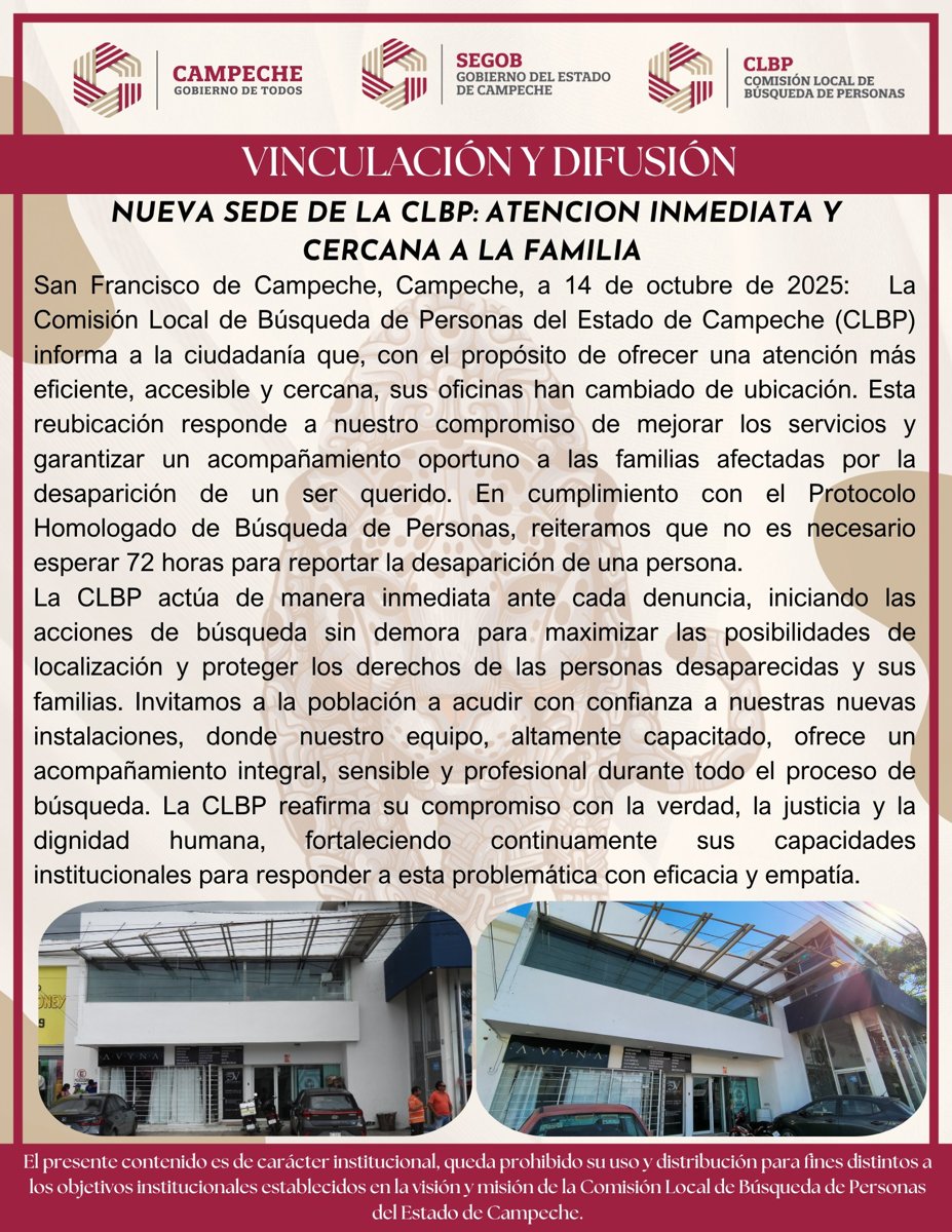 NUEVA SEDE DE LA CLBP: ATENCIÓN INMEDIATA Y CERCANA A LA FAMILIA