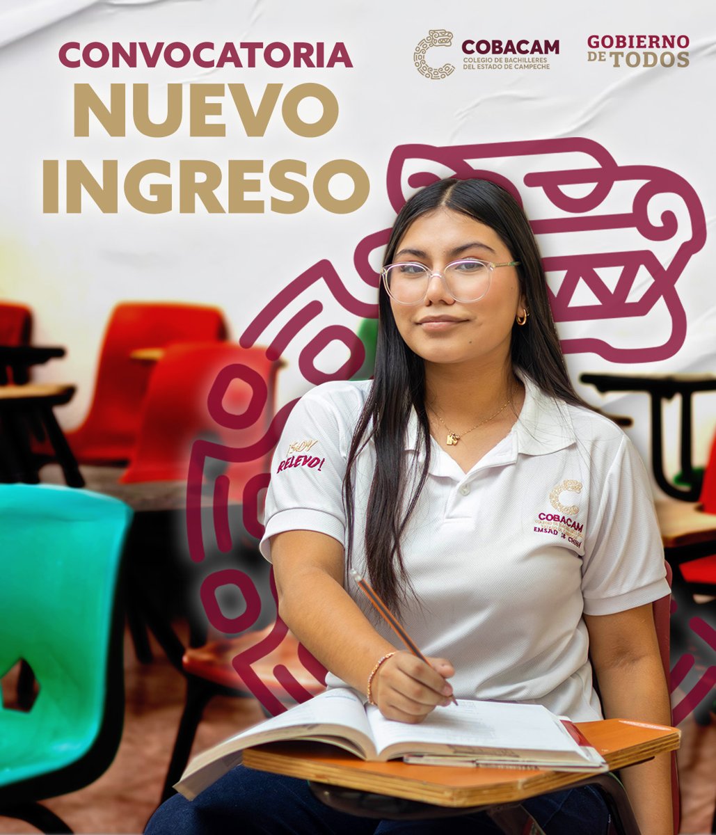 INICIA COBACAM PRE-INSCRIPCIONES CICLO ESCOLAR 2026-2027