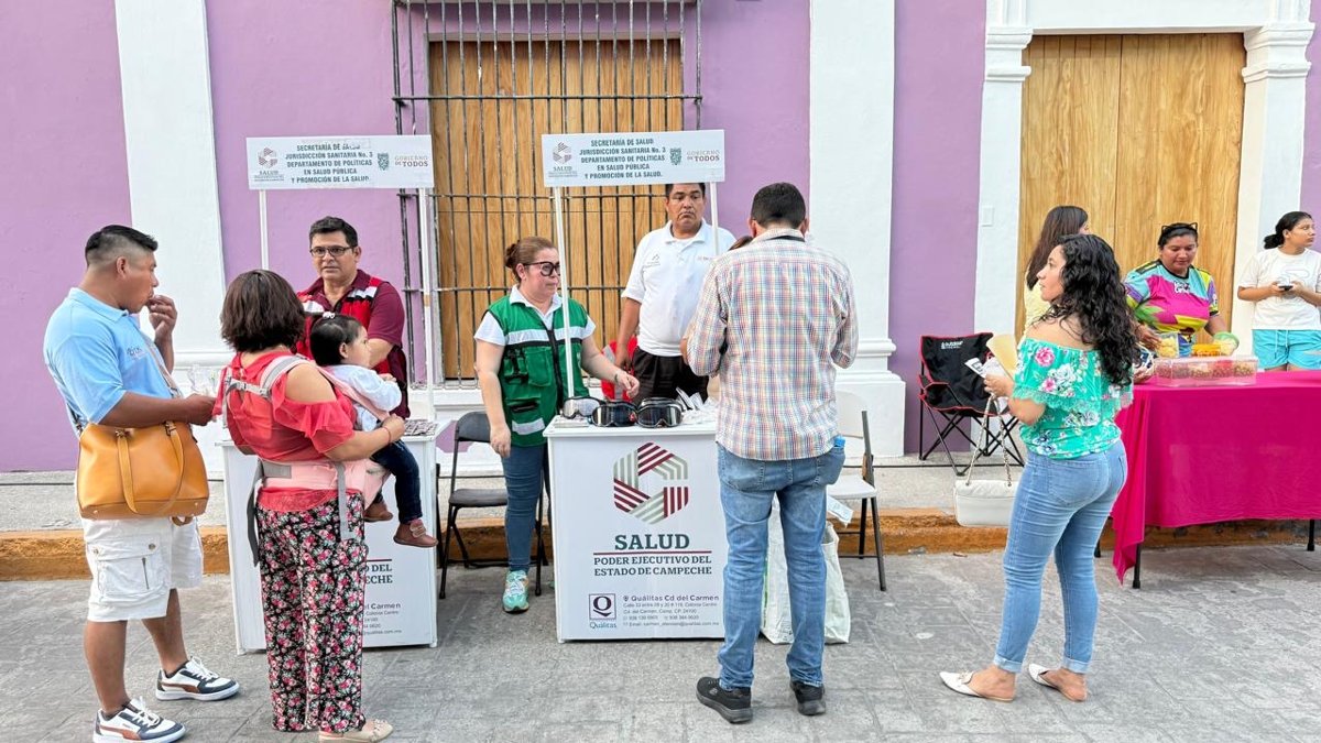 CONTINÚAN LAS ACCIONES DE SALUD EN TU BARRIO EN CARMEN
